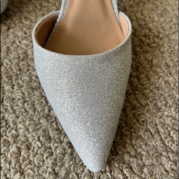New Silver Pump Heels - Picture 2 of 5